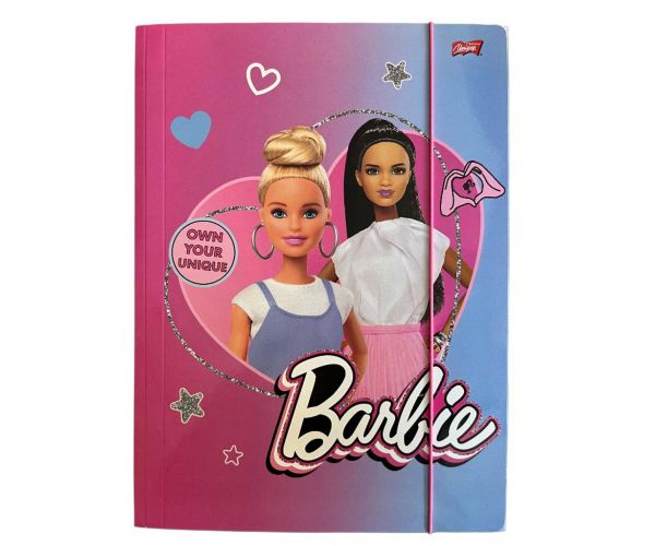 Barbie mintás gumis mappa A/4-es méret
