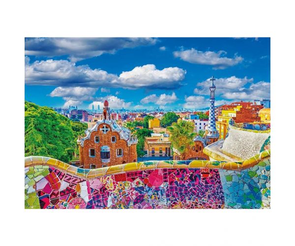 Barcelona - Güell park 1000db-os puzzle - Clementoni