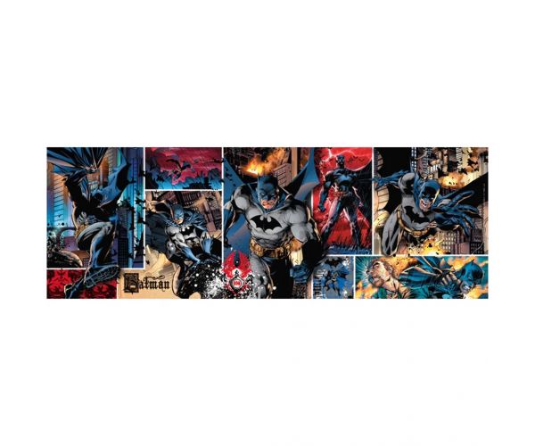 Batman 1000db-os panoráma puzzle poszterrel - Clementoni