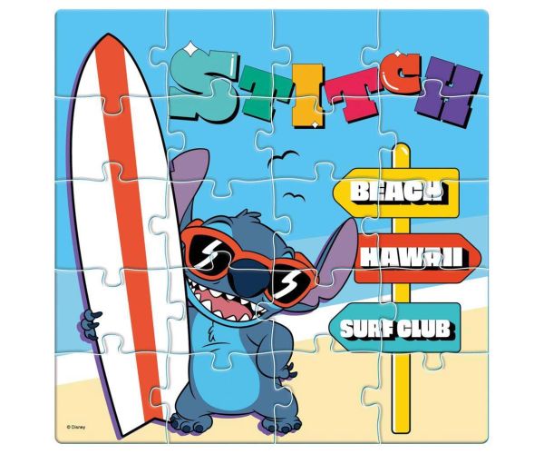 Luna: Disney Lilo a Stitch vzor 3x20 ks magnetická skladačka