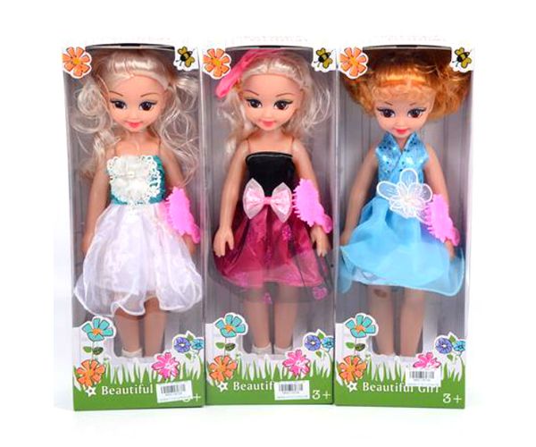Baba fésűvel 36cm-es háromféle változatban