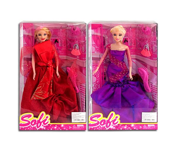 Sofi baba elegáns ruhában fésűvel 2 változatban