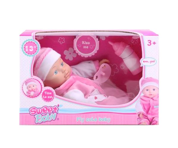 Sweet Baby Baba kiegészítőkkel 33cm