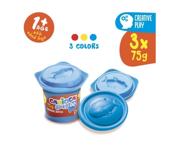 Baby Do 8db-os színes gyurma szett - Carioca