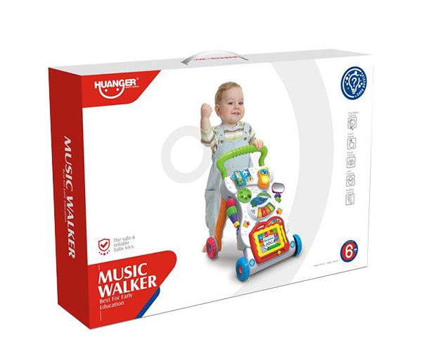 Baby készségfejlesztő és járássegítő játékszett fény és hang effektekkel
