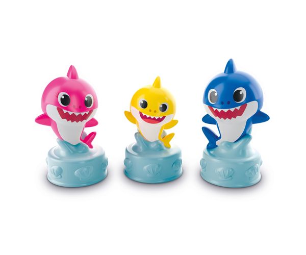 Baby Shark építőkocka szett figurával többféle változatban - Clementoni