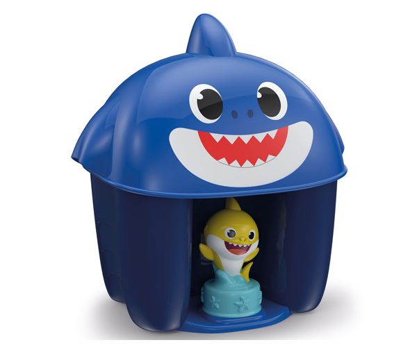 Baby Shark építőkocka szett figurával többféle változatban - Clementoni