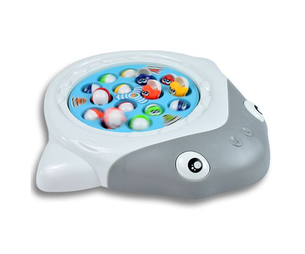 BabyFish: Cápás elektromos forgó horgászjáték hanggal