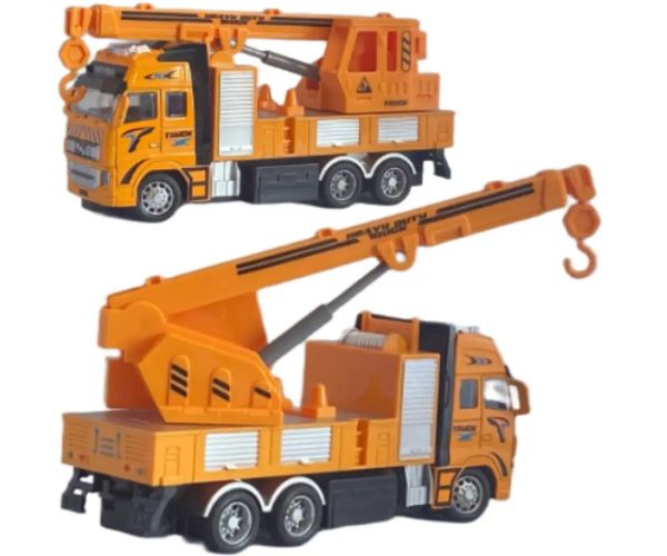 RC Diaľkovo ovládaný stavebný drapák alebo autožeriav so svetlom v dvoch verziách 27MHz 1/36 mierka