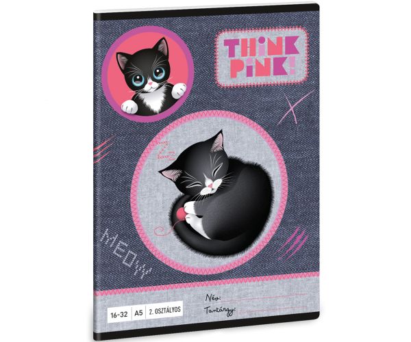 Ars Una: Think Pink linkovaný zošit pre 2. ročník A5 16-32