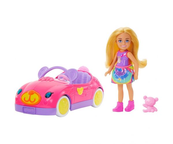 Barbie: Chelsea baba macis kabriója - Mattel