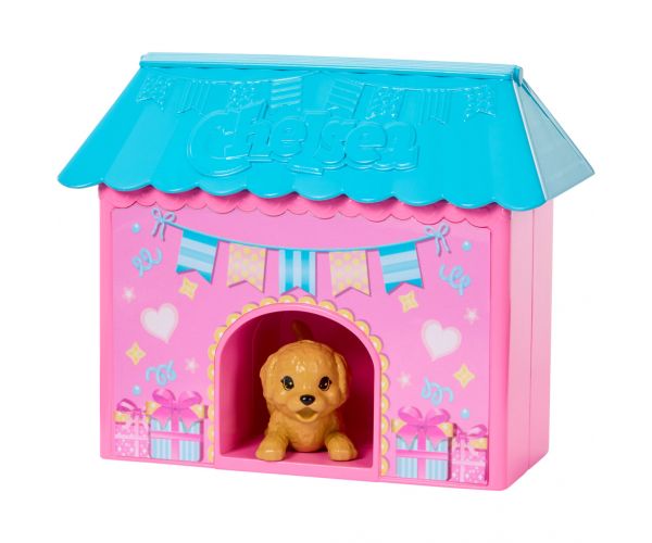 Barbie: Chelsea szülinapi zsúr babával és kiskutyával – Mattel