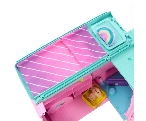 Barbie Dream Land Road Trip lakóautó 20 kiegészítővel – Mattel