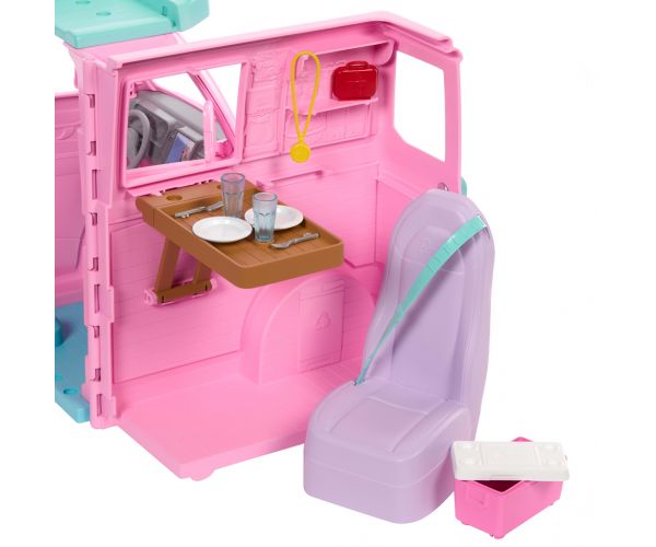 Barbie Dream Land Road Trip lakóautó 20 kiegészítővel – Mattel