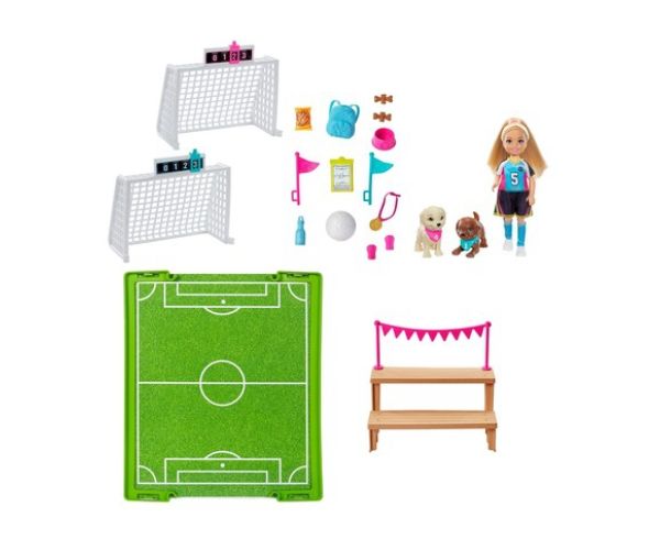 Barbie Dreamhouse Adventures: Chelsea foci játékszett - Mattel