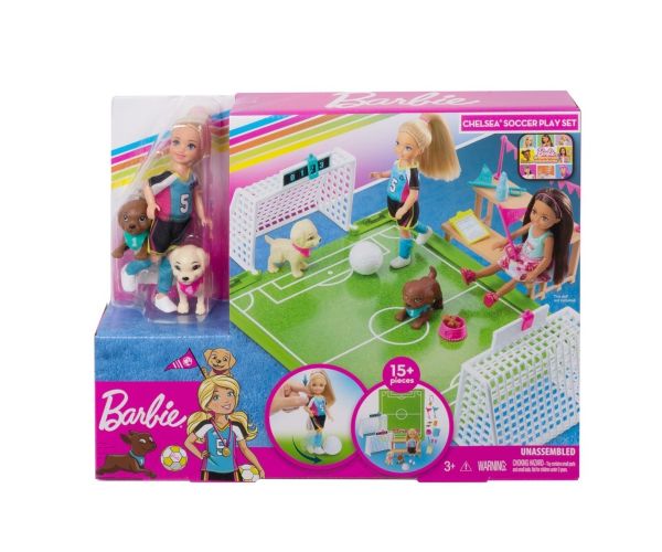 Barbie Dreamhouse Adventures: Chelsea foci játékszett - Mattel