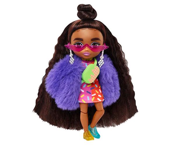 Barbie Extravagáns mini baba felemás cipőben - Mattel