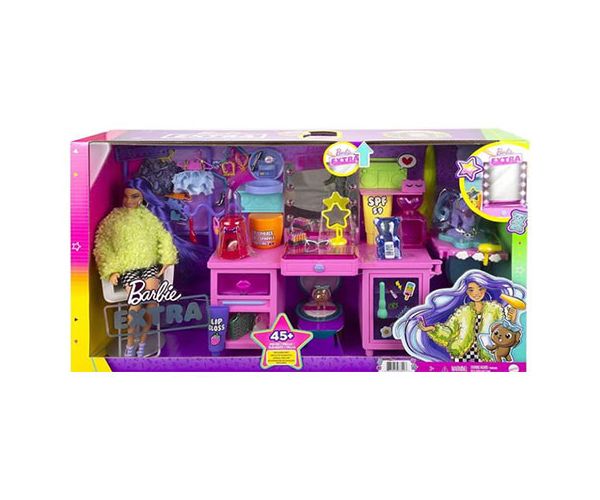 Barbie: Extravagáns öltözőszoba babával - Mattel