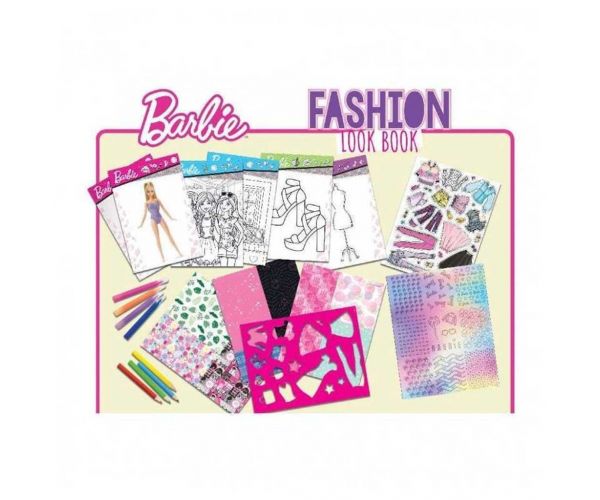 Barbie Divattervező vázlatfüzet - Lisciani