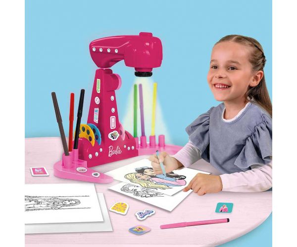 Barbie Projektoros színező készlet - Lisciani