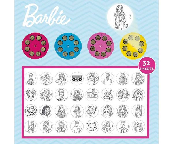 Barbie Projektoros színező készlet - Lisciani