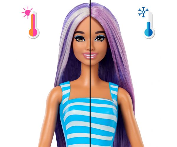 Barbie Reveal illatos Shaker sorozat lila hajú babával és csikóhallal - Mattel