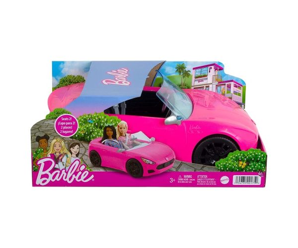 Barbie: Rózsaszín Barbie kabrió autó 2022 - Mattel