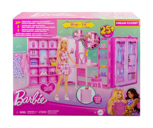 Barbie: Álom Öltözőszoba szett - Mattel