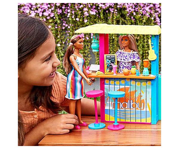Barbie: Együtt a Földért Strandbisztró játékszett - Mattel