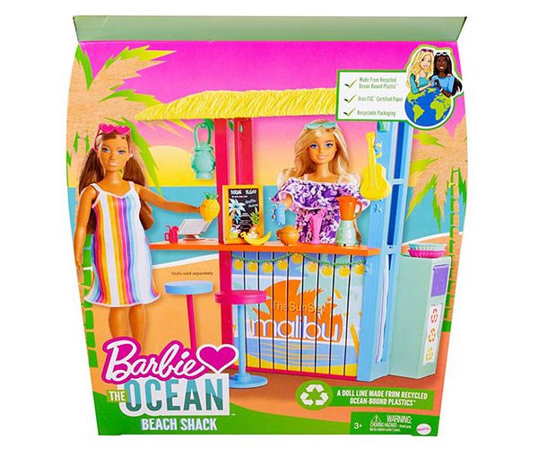 Barbie: Együtt a Földért Strandbisztró játékszett - Mattel