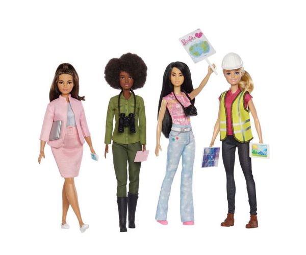 Barbie: Együtt a földért karrierbabák 4db-os csomag - Mattel