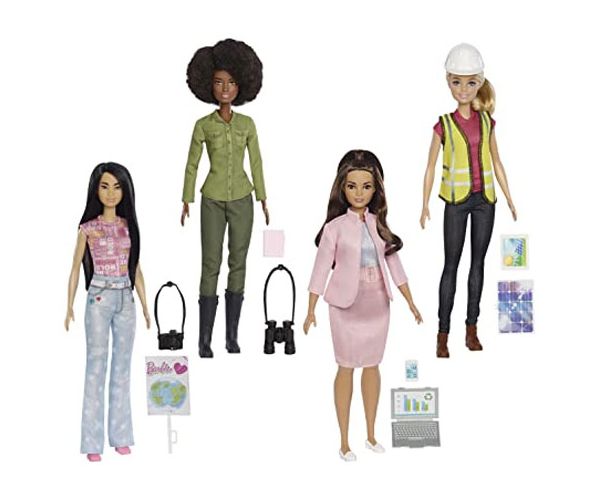 Barbie: Együtt a földért karrierbabák 4db-os csomag - Mattel