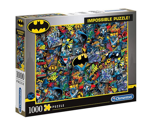 Batman impossible puzzle 1000db-os - Clementoni