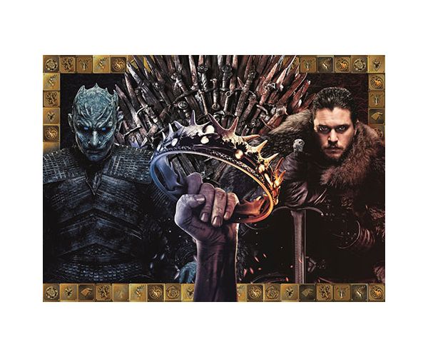 Trónok harca: Stark ház 1000db-os puzzle - Clementoni