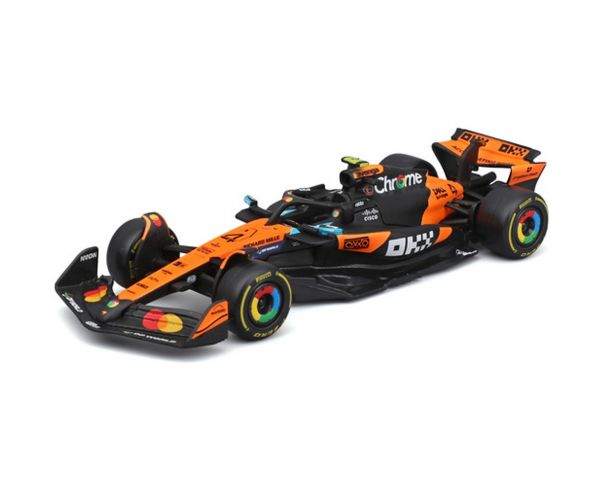 Bburago: McLaren MCL39 F1 (2025) versenyautó fém autómodell 1/43 (Lando Norris #4)