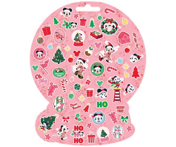 Luna: Disney Minnie Mouse vianočná samolepková sada 300ks