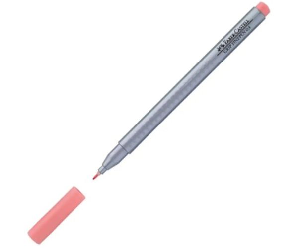 Faber-Castell: Grip Finepen liner 0,4mm tmavá mäsová farba
