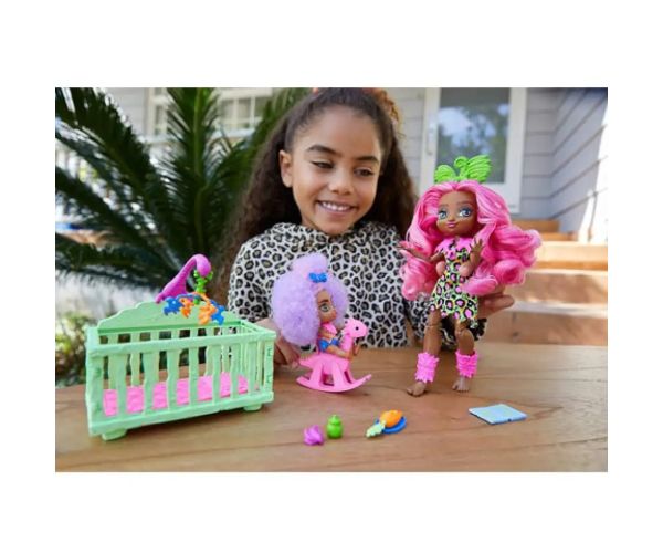 Cave Club: Babysitter hrací set s príslušenstvom - Mattel