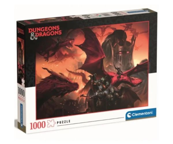 Dungeons & Dragons: Červený drak HQC 1000ks puzzle - Clementoni