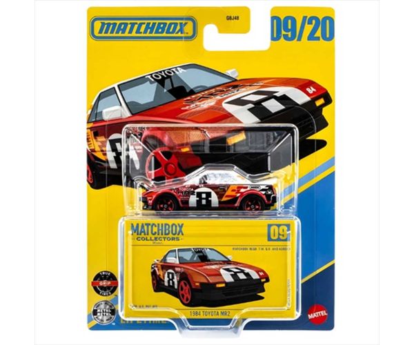 Matchbox Collectors: 1984 Toyota MR2 zberateľské autíčko v krabičke 1/64 - Mattel