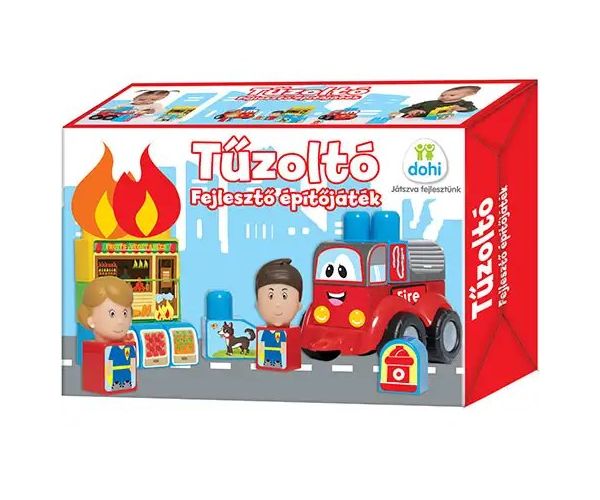Požiarnik, stavebná hra na rozvoj zručností