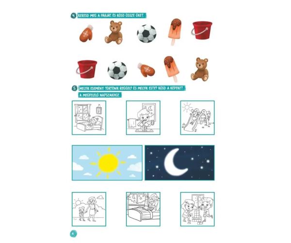 Minitanoda - Úlohy na prípravu do školy pre strednú skupinu