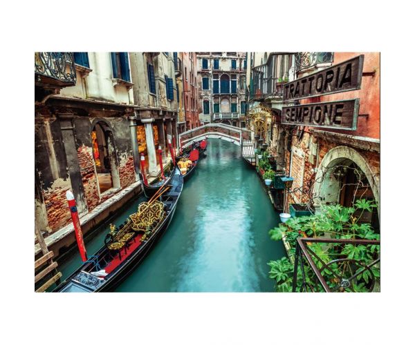 Velencei csatorna HQC 1000db-os puzzle - Clementoni