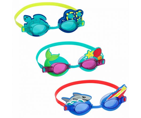 Bestway: Aqua Pals™ tengeri állatos úszószemüveg háromféle változatban 1db
