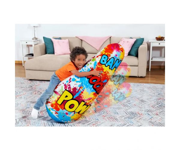 Bestway: Bob Bag™ Comic Blast felfújható boxzsák 119cm