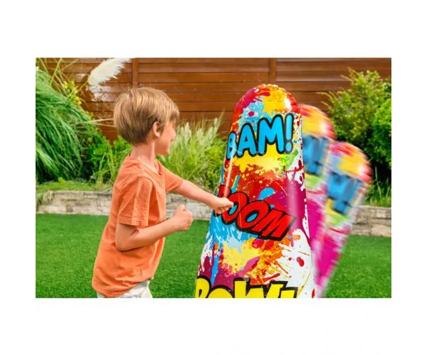 Bestway: Bob Bag™ Comic Blast felfújható boxzsák 119cm