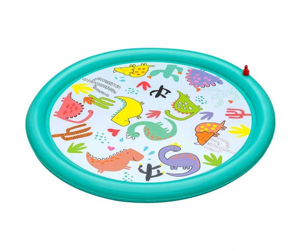 Bestway: Vízpermetes pancsoló medence dinós 122cm