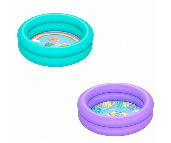 Bestway: Bébi pancsoló medence Ø 61 x 15 cm kétféle változatban 1db