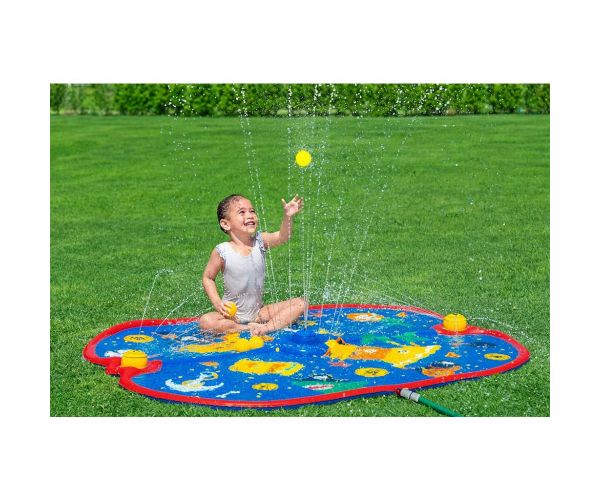 Bestway: Vízpermetes pancsoló medence kalózos 170x140cm