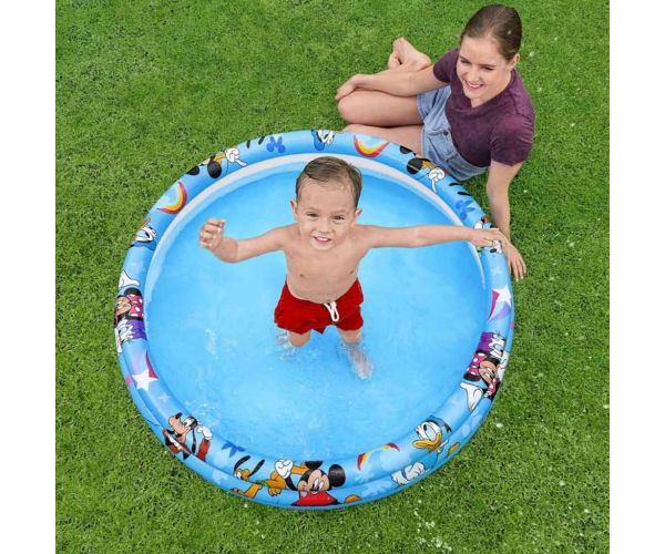 Bestway: Disney Junior® Mickey Egér pancsoló medence Ø 122 x 25 cm